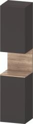Duravit Qatego dulap 40x36x176 cm laterala pe perete grafit-lemn QA1346L55490010 (QA1346L55490010)