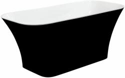 Besco Assos cadă freestanding 160x70 cm dreptunghiulară bicolor #WMMC-160-AKW (#WMMC160AKW)