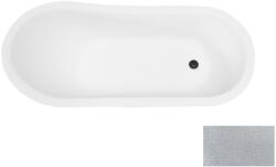 Besco Olaya cadă freestanding 157.5x68 cm ovală bicolor #WAO-160-GSG (#WAO160GSG)