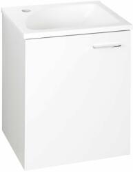 SAPHO Zoja dulap 40x32x50 cm sub chiuveta pe perete alb 51048A (51048A)