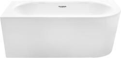Besco Avita A-Line cadă de perete 170x75 cm dreptunghiulară alb #WAA-170ALBS (#WAA170ALBS)