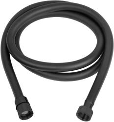 Invena Dark furtun de duș 150 cm negru AW-44-004 (AW44004)
