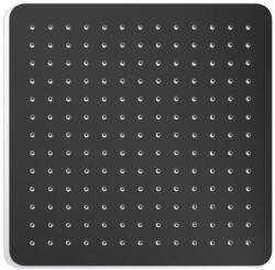 Excellent Slim cap de duș 20x20 cm pătrat negru AREX. 3022BL (AREX3022BL)