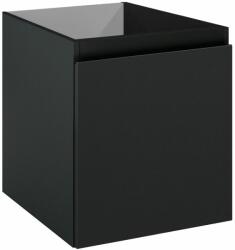 Oltens Vernal dulap 40x45.6x47 cm sub chiuveta pe perete negru mat 60018300 (60018300)
