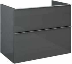 Elita Look dulap 80x44.9x63.5 cm sub chiuveta pe perete antracit RE080801026610 (RE080801026610)