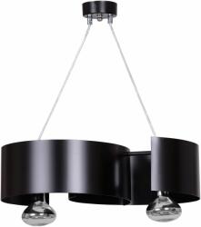 Emibig Vixon lampă suspendată 2x60 W negru-crom 284/2 (2842)