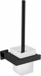 Omnires Nelson perie de toaletă înșurubat negru NL80620BL (NL80620BL)