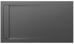 Roca Aquos cădiță de duș dreptunghiulară cu sifon x90 cm gri AP60164038401200 (AP60164038401200)