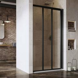 RAVAK Supernova uși de duș 90 cm culisantă negru mat/sticlă transparentă 00V703R2Z1 (00V703R2Z1)