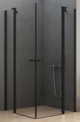 NEW TRENDY New Soleo Black cabină de duș 120x100 cm dreptunghiular negru mat/sticlă transparentă K-0557 (K0557)