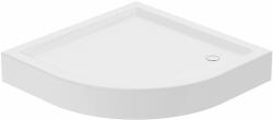 New Trendy cădiță de duș semirotundă 90x90 cm alb BL-0008 (BL0008)