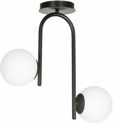 Emibig Kalf lampă de tavan 2x40 W negru 1030/2 (10302)