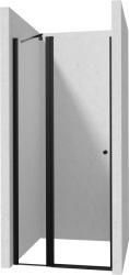Deante Kerria Plus uși de duș 100 cm înclinabilă negru mat/sticlă transparentă KTSUN43P