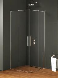 NEW TRENDY Smart cabină de duș 110x110 cm pătrat crom luciu/sticlă transparentă EXK-4067 (EXK4067)