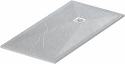 BALNEO Stone Tray cădiță de duș dreptunghiulară 110x80 cm gri STFLG8011025 (STFLG8011025)