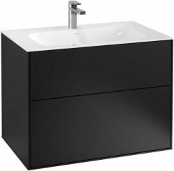 Villeroy & Boch Finion dulap 79.6x49.8x59.1 cm sub chiuveta pe perete negru F01000PD (F01000PD)