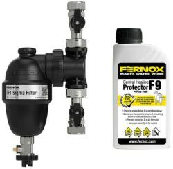 Fernox Filtru antimagnetita Fernox TF1 Sigma cu robineti 3/4 inclusi si lichid protector (62570_9973)
