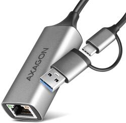 AXAGON ADE-TXCA Type-A + Type-C USB 3.2 - Gigabit Ethernet adapter (ADE-TXCA) - pcx