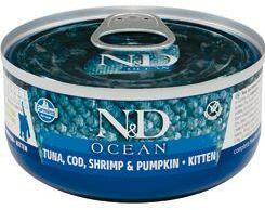 N&D Ocean Kitten tuna, cod, shrimp & pumpkin 70 g