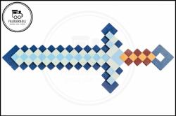  Minecraft kard Kék - Világoskék ( Gyémánt kard ) (PZ-10027)