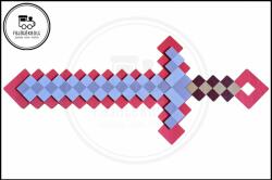 Minecraft kard Piros - Szürke ( Láva kard ) (PZ-10040)