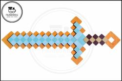  Minecraft kard Narancssárga - Világoskék (PZ-10032)