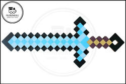  Minecraft Kard Fekete - Kék (PZ-10097)