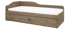 Bogdan Furniture I Легло Mod 2023 с чекмеджета, Орех адмирал