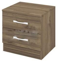 Bogdan Furniture I Нощно шкафче Mod 3055, Орех адмирал