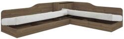 Bogdan Furniture I Ъглови легла Mod 2001, Oрех адмирал