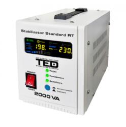 TED Electric Stabilizator automat de tensiune - retea, 1200W - 2000VA, AVR RT, TED000125 (TED000125)