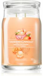 Yankee Candle Mango Ice Cream lumânare parfumată Signature 567 g