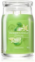 Yankee Candle Vanilla Lime lumânare parfumată Signature 567 g
