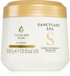 Sanctuary Spa Golden Sandalwood sare pentru exfoliere pentru corp 300 g