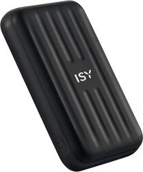ISY IMC-5000 MAG powerbank, 5000 mAh, MagSafe csatlakozással (2V055870), fekete (IMC-5000)