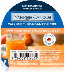 Yankee Candle Farm Fresh Peach ceară pentru aromatizator 22 g