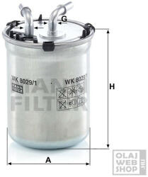  Mann-Filter üzemanyagszűrő WK8029/1