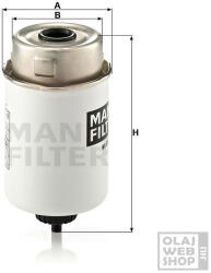  Mann-Filter üzemanyagszűrő WK 8015