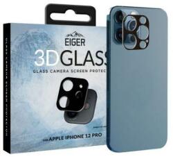 Eiger Folie Protectie Sticla Eiger 3D EGSP00685 pentru iPhone 12 Pro (Negru) (EGSP00685)