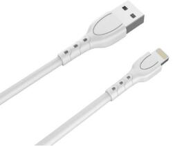 Lemontti Cablu Lemontti USB A la tip Lightning, 0.5m, Alb (LEMCULGHTA)