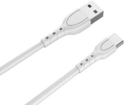 Lemontti Cablu Lemontti USB A la Type-C, 1.2m, Alb (LEMCUTYC2A)