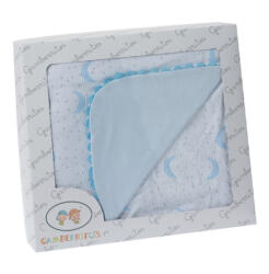 Gamberritos takaró pamut 80x80cm hold kék 10799