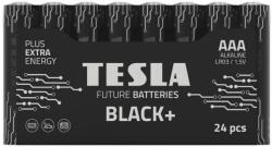 TESLA - 24 db Alkáli elem AAA BLACK+ 1, 5V 1200 mAh 8594183396699 (TS0008)