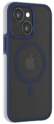 DEVIA Husa Devia Defend Series Magnetic Shockproof compatibila cu iPhone 15, Albastru (DVHDMSIXVA)