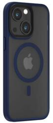 DEVIA Husa Devia Pino Series Magnetic Shockproof compatibila cu iPhone 15, Albastru (DVHPMIXVAB)