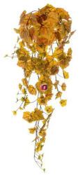 D&D Selyemvirág Szőlőlevél műanyag 96cm sárga (A2579806)