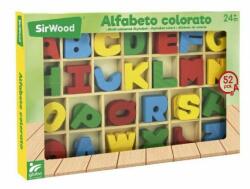 Globo Alfabet din lemn cu 52 piese si tablita suport Globo (GL39954)