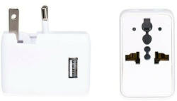 Kikkerland UL08-EU USB csatlakozóval utazó hálózati adapter