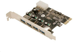 LogiLink PC0057A 4x USB 3.0 bővítő kártya PCIe
