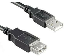 Goobay USB A M/F adatkábel hosszabbító 0, 3m, fekete (68622)